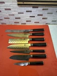 Shun Classic 7 Piece Knife Set. Fixed Price $519.99.