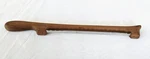 Fiddle Bow Knife Bread Cutter Handcrafted Wood Made In Montana Craftsman Artist. Fixed Price $14.00.
