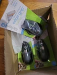 Lot Of 3 Kitcheniq Edge Grip 2-STAGE Knife Sharpener. Fixed Price $21.98.