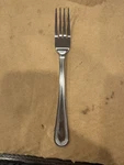 Winco 12-PIECE Dots Dinner Fork Set, 18-0 Stainless Steel,silver. Fixed Price $13.00.