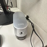 X-acto Electric Pencil Sharpener Model 1818X Mpn Silver/black. Fixed Price $11.84.