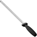 Dexter-russell V-lo 12" Oval Diamond Knife Sharpening Steel W/ Black Handle. Fixed Price $105.49.
