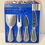 Brand New Crofton Cheese Knives Set Stainless Steel. Fixed Price $14.99.