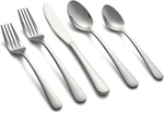 Cambridge Silversmiths Keene Hammered Mirror 20 Piece Flatware Set,. Fixed Price $22.00.
