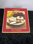 Spode XT1903-X Christmas Tree Cheese Spreaders Set Of 4-STAINLESS Steel Porcelai. Fixed Price $19.90.