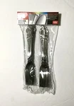 Set 12 Pc Chef Valley Stainless Steel Dinner Forks. Fixed Price $8.99.