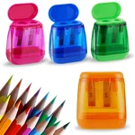 Sonuimy Pencil Sharpeners, 4 Pcs Manual,dual Holes Covered. Fixed Price $8.23.