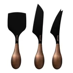 Hecef Cheese Knife Set With Wooden Handles Stainless Steel Blade Tools. Fixed Price $14.14.