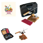 Kme Precision Knife Sharpener System With 4 Gold Series Diamond Hones - Base .... Fixed Price $342.99.