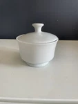 Bia Cordon Bleu White Porcelain Covered Sugar Bowl Dish Lid Microwave Oven Saf. Fixed Price $16.99.