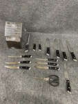 Shun Kaji By Williams Sonoma Knife Block, Set Of 16 Piece*. Fixed Price $1361.99.