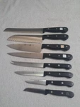 Wusthof Gourmet Knife Set Germany 8 Pcs. Fixed Price $141.55.