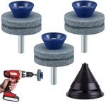 Calsoling New 4 Pieces Double Layer Corundum Lawn Mower Blade Sharpener For.... Fixed Price $17.52.
