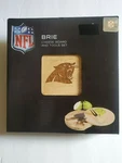 Picnic Time Nfl Carolina Panthers Brie Cheese Board Set. Fixed Price $27.99.
