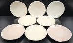 8 Gracetone Frankoma Orbit Saucers Set Vintage Table Home Dining Dishes Mcm Lot. Fixed Price $79.67.