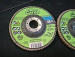 PACKOF2 Gator 9716 4-1/2" Zirconium Oxide Abrasive Flap Disc 7/8" Arbor 60 Grit. Fixed Price $18.99.
