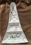 Lenox 12 Days Of Christmas Tree Shaped Divided Server Mint Condition W/ Tag. Fixed Price $15.00.