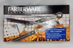 Vintage Farberware Stainless Steel Bbq Tool Set 3PC Turner Tongs Fork. Fixed Price $34.00.
