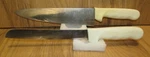 Dexter Russell Carving Knives, S145-10 10" Knife, 8" Serrated S162-8SC. Fixed Price $17.00.