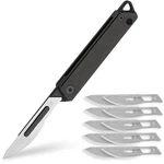 Keyunity KK02BK Titanium Flipper Pocket Knife, Quick Open Keychain Folding Kn.... Fixed Price $61.09.