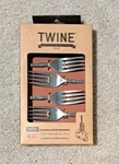 New Twine Rustic Elegance Reusable Cheese Markers Set BB804. Fixed Price $5.00.