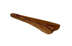 Olive Wood Grill Tongs 12IN Handcrafted Bbq Cooking Serving Kitchen Utensil. Fixed Price $16.95.