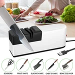 Electric Knife Sharpener Professional Kitchen Knives Quick Sharpening System. Fixed Price $20.89.