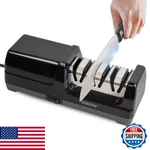 Dskiley Electric Knife Sharpener For Kitchen Professional 3-STAGE 100 Diamond. Fixed Price $97.35.