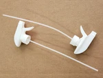 25 Impact White Plastic Spray/stream/off Sprayer Bottle Trigger Nozzle 10" Tube. Fixed Price $17.99.