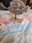 Set Of Three Wooden Fishes On Stand From Beachcombers. Fixed Price $33.99.