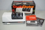 Chef's Choice Edgeselect Model 120 Diamond Hone Knife Sharpener Plus Edgecraft. Fixed Price $37.99.
