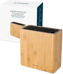 Kitchendao Xl Bamboo Universal Knife Block Holder With Slots For Scissors. Fixed Price $40.00.
