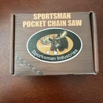 Sportsman Industries Pocket Chain Saw. Fixed Price $12.00.