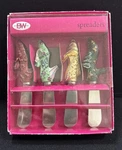 New High Heel Shoe Butter Cheese Spreaders Bw Set Of 4 Sealed Unopened. Fixed Price $8.00.