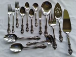 Michelangelo Oneida Cube Heirloom Glossy Spoons Forks++++++ Choice. Fixed Price $35.00.