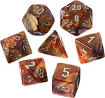Chessex Mini Lustrous Gold Silver 7-DIE Set Polyhedral D&d Rpg 20493. Fixed Price $5.59.