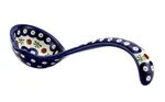 Polish Pottery 11" Soup Ladle By Zaklady Boleslawiec. Fixed Price $49.00.