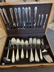 Waterford Flatware Set, Ballet Ribbon 60 Piece Place Setting, Stainless Steel. Fixed Price $1000.00.