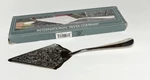 International Silver Company Cake Server Intricate Emboss Design Serrated Edges. Fixed Price $15.99.