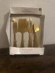 Threshold Northfield Cheese Knives Set Gold COLOR4 Pc Target Made India Read. Fixed Price $7.64.