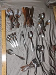 Cambridge Stainless Steel Flatware Silverware Set 62 Pieces Color Kitchen. Fixed Price $74.99.