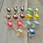 Vtg Wooden Cheese Mice Mouse Hors D'oeuvres Appetizers Picks Set Of 16 Japan. Fixed Price $29.99.