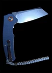 Cjrb Pyrite J1904 D2 Button Lock Folding Knife Blue G10 Stonewash Ships Fast. Fixed Price $37.80.