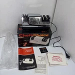 Chefs Choice 110 Diamond Hone Plus 3 Stage Electric Knife Sharpener Chrome. Fixed Price $25.00.