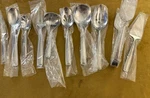 Set Of 10 Serving Pieces Reed & Barton Tavern Hostess Stainless Unused. Fixed Price $113.75.