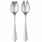 New In Box - Mepra Salad Servers (fork And Spoon) Dolce Vita Pewter. Fixed Price $105.00.