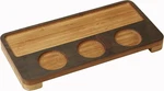 American Metalcraft, Inc. BWF3 Paring Flight Board, Carbonized, Bamboo, 1-1/4". Fixed Price $28.70.