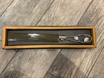 Michael Aram Botanical Leaf Bread Knife. Fixed Price $55.00.
