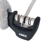 Steel Force KS03 4-IN-1 Knife Sharpener With Cut-resistant Glove Bl... Fast Ship. Fixed Price $19.99.