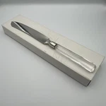 Lenox Ovations 14" Cake Knife With Lead Cut Crystal Handle Austria. Fixed Price $14.99.